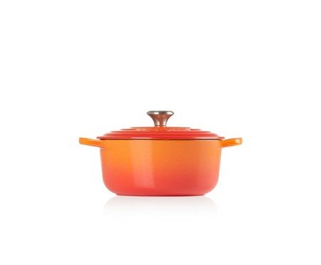 Panela Redonda Signature Laranja - 22cm | Westwing
