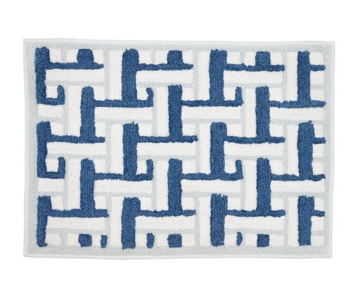 Tapete de Banheiro Trama Azul, blue | WestwingNow