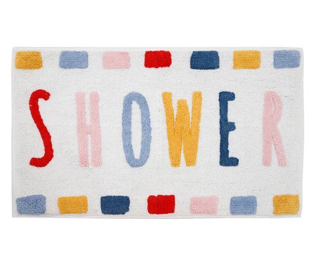 Tapete de Banheiro Shower Colorido | Westwing