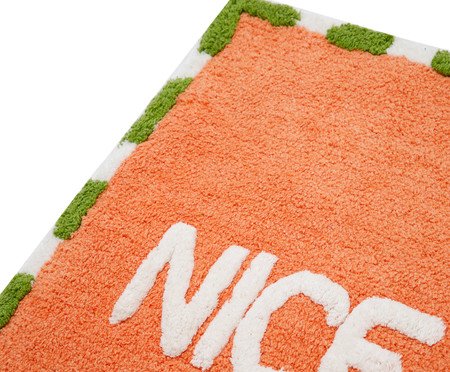 Tapete de Banheiro Nice Peach Colorido | Westwing