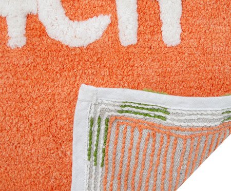 Tapete de Banheiro Nice Peach Colorido | Westwing