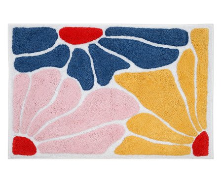 Tapete de Banheiro Flower Power Colorido | Westwing