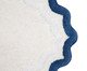 Tapete de Banheiro Ripple Off-White e Azul, Off White | WestwingNow