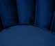 Sofá em Veludo Pétala - Azul Índigo, Azul Índigo | WestwingNow