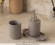 Jogo para Banheiro Pillars Cinza - 3Pçs, grey | WestwingNow