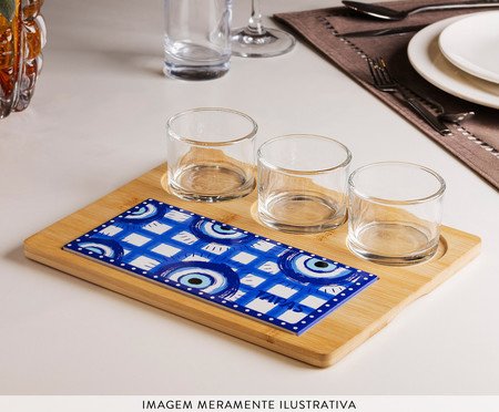 Jogo para Servir Greek Natural - 5Pçs | Westwing