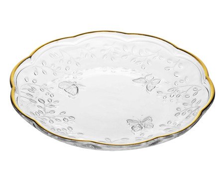 Aparelho de Jantar com Fio Dourado New Butterfly - 20Pçs | Westwing