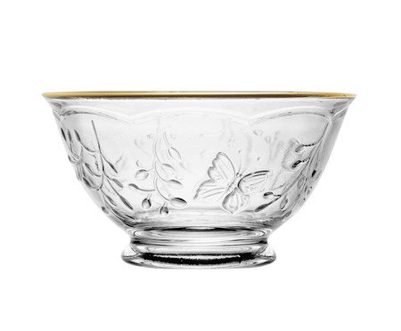 Aparelho de Jantar com Fio Dourado New Butterfly - 12Pçs | Westwing
