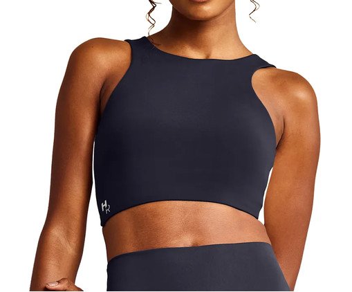 Top Blocado Reversível - Tri Azul Marinho/Verde Shark/Off-White, multicolor | WestwingNow