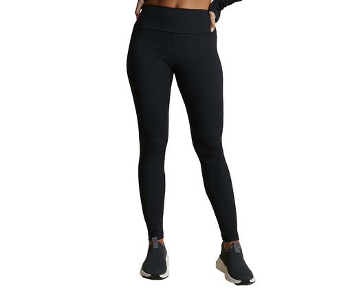 Calça Legging Canelada - Preto, black | WestwingNow