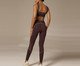 Calça Legging Recortes - Marrom Coffee, brown | WestwingNow