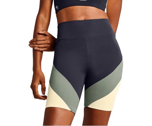 Bermuda Recortes - Tri Azul Marinho/Verde Shark/Off-White, multicolor | WestwingNow