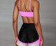 Shorts Fit Block - Tri Preto/Pink Jelly/Off-White, multicolor | WestwingNow