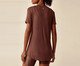 T-Shirt Gola V Fraldada - Marrom Wood, brown | WestwingNow