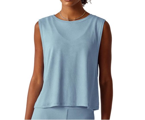 Regata Cropped - Azul Céu, blue | WestwingNow