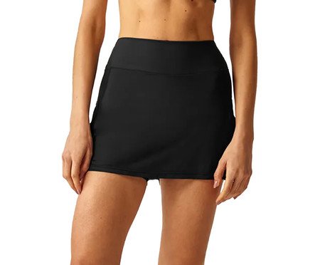 Saia Shorts Básico - Preto