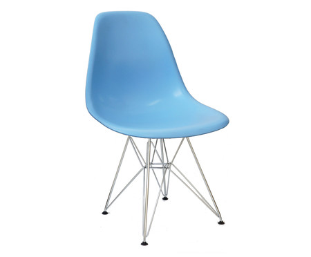 Cadeira Infantil Eames Metale - Azul