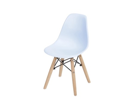 Cadeira Infantil Eames Metale - Azul