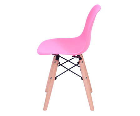 Cadeira Infantil Eames Wood - Rosa | WestwingNow