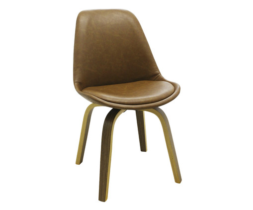 Cadeira Lis - Marrom Claro, Marrom, Colorido | WestwingNow
