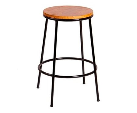 Banqueta Industrial Tash - Natural | Westwing