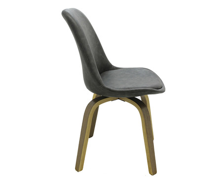 Cadeira em Madeira Lis - Cinza | WestwingNow