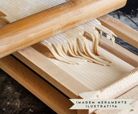 Cortador de Spaghetti Chitarra - Natural | Westwing