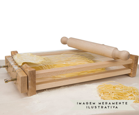 Cortador de Spaghetti Chitarra - Natural | WestwingNow
