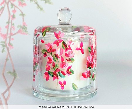 Vela Perfumada com Cloche Primavera - Especiarias | Westwing