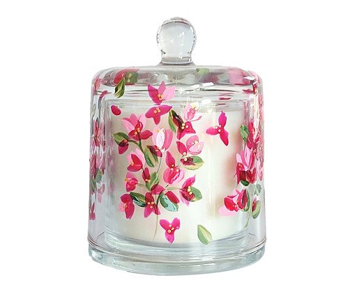 Vela Perfumada com Cloche Primavera - Especiarias, multicolor | WestwingNow