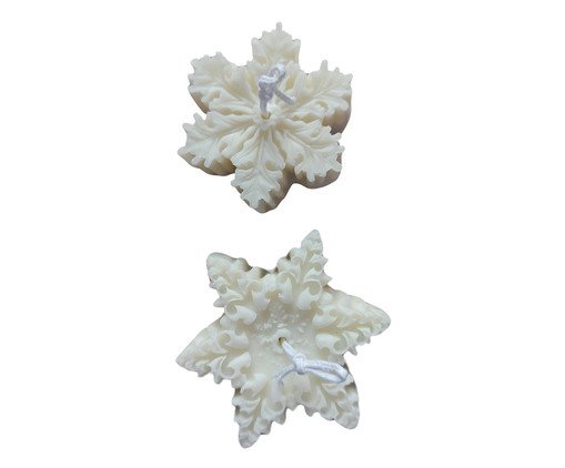 Jogo de Vela Aromática Floco de Neve, white | WestwingNow