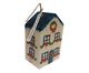Vela Decorativa Sobrado de Natal Azul, multicolor | WestwingNow