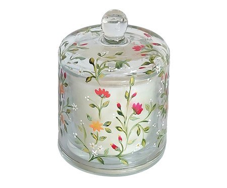 Vela Perfumada com Cloche Flores do Campo - Especiarias | Westwing