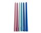 Jogo de Velas para Castiçal Mix and Match Rosê e Azul, multicolor | WestwingNow