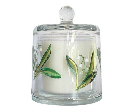 Vela Perfumada com Cloche Muguet - Lavanda | Westwing