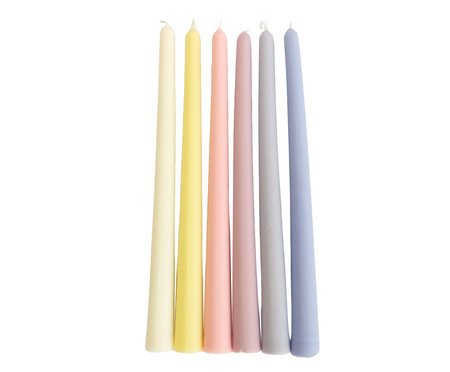 Jogo de Velas para Castiçal Mix and Match Soft | Westwing