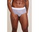 Cueca Slip em Algodão Cinza Mescla, Colorido | WestwingNow