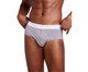 Cueca Slip em Algodão Cinza Mescla, Colorido | WestwingNow