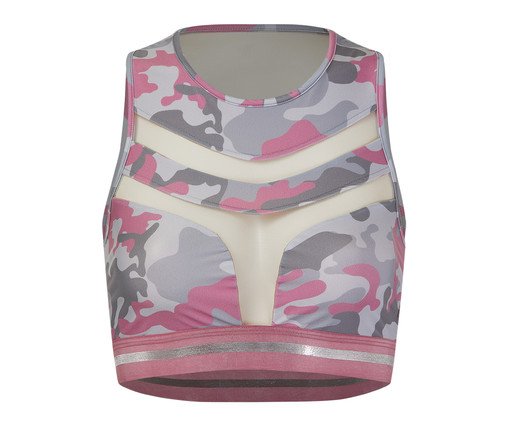 Top com Tule Cyber, Vermelho | WestwingNow