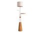 Abajur com Cúpula Nature Square, wood pattern | WestwingNow