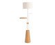 Abajur com Cúpula Nature Cru, wood pattern | WestwingNow