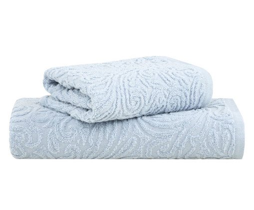 Jogo de Toalhas Liz Extra Soft Azul 2 peças, beige | WestwingNow