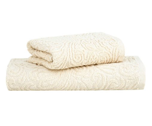 Jogo de Toalhas Liz Extra Soft Bege 2 peças, beige | WestwingNow