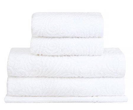 Jogo de Toalhas Soul Extra Soft Branco 5 peças | Westwing