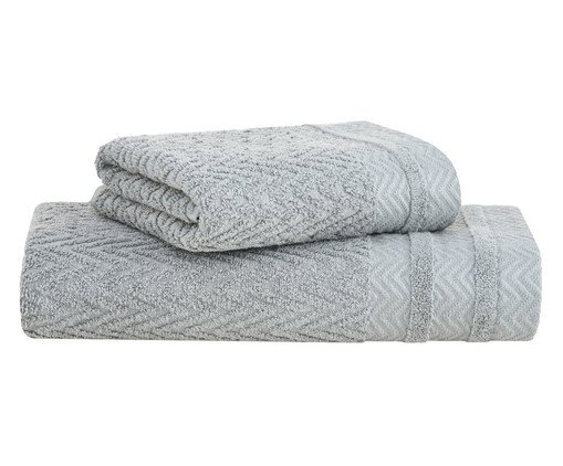 Jogo de Toalhas Soul Extra Soft Cinza 2 peças, beige | WestwingNow