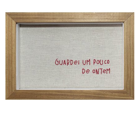 Quadro Ontem Vermelho | Westwing