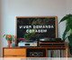 Cartaz Decorativo Viver Demanda Coragem Branco, white | WestwingNow
