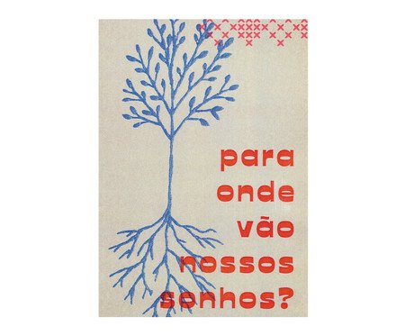 Cartaz de Parede Sonhos Vermelho | Westwing