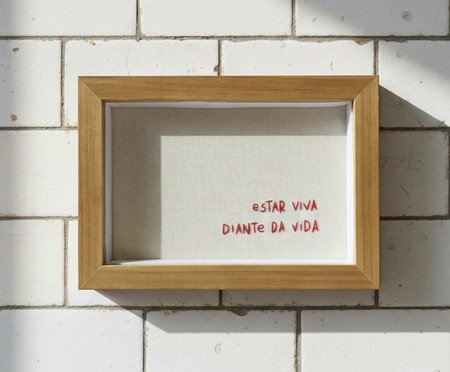 Quadro Vida Vermelho | Westwing