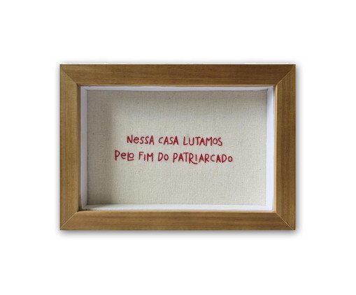 Quadro Luta Vermelho, red | WestwingNow